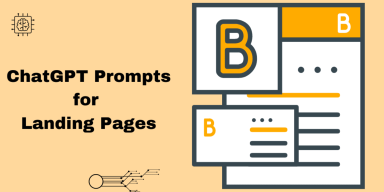 ChatGPT Prompts for Landing Pages | Build High Converting Landing Page with ChatGPT